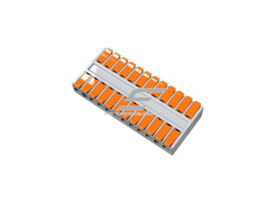 Universalus užspaudžiamas sujungimo gnybtas 24 vietų | 12+12 | 32A | maks. 4mm² Universalus užspaudžiamas sujungimo gnybtas 24 vietų | 12+12 | 32A | maks. 4mm²