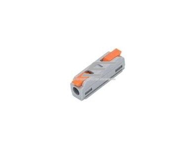 Universalus užspaudžiamas sujungimo gnybtas 2 vietų | 32A | maks. 4mm² Universalus užspaudžiamas sujungimo gnybtas 2 vietų | 32A | maks. 4mm²