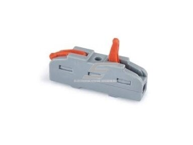 Universalus užspaudžiamas sujungimo gnybtas 2 vietų | 32A | maks. 4mm² Universalus užspaudžiamas sujungimo gnybtas 2 vietų | 32A | maks. 4mm²