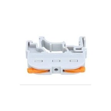 Universāla atlokāma atsperu savienojuma klemmes bloks uz DIN sliedes | 1 vieta | 32A | maks. 4 mm²