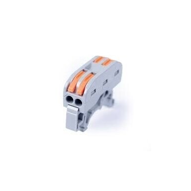 Universāla atlokāma atsperu savienojuma klemmes bloks uz DIN sliedes | 4 vieta | 2+2 | 32A | maks. 4 mm² Universāla atlokāma atsperu savienojuma klemmes bloks uz DIN sliedes | 4 vieta | 2+2 | 32A | maks. 4 mm²
