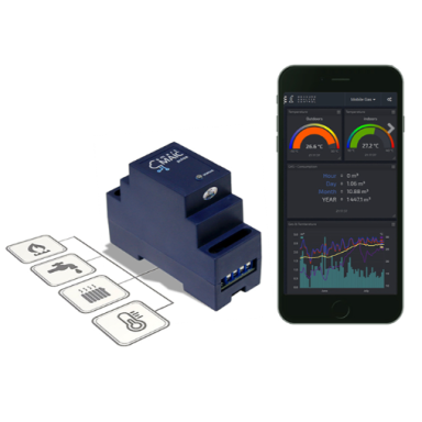 Universaalne impulssanalüsaator | 2 impulsisisendit | 1-Wire | 0,1–18 V DC | RS485 | integreeritud Wi-Fi antenn | 100–240 V AC | DIN | smart-MAIC | D105-10 Universaalne impulssanalüsaator | 2 impulsisisendit | 1-Wire | 0,1–18 V DC | RS485 | integreeritud Wi-Fi antenn | 100–240 V AC | DIN | smart-MAIC | D105-10