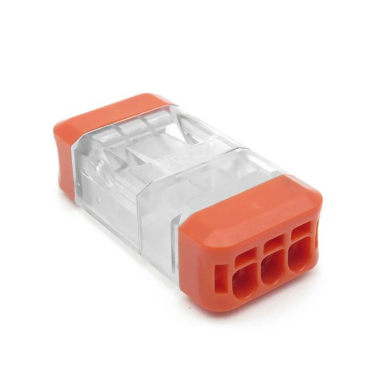 Universāla iespiežama savienojuma spailīte 6 vietas | 3+3 | 32A | maks. 4mm²
