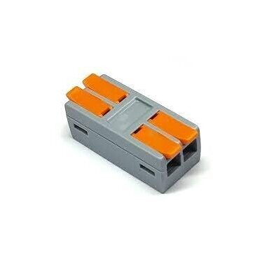Universāla krimpējama savienojuma spailīte, 4 vietas | 2+2 | 32A | maks. 4 mm²