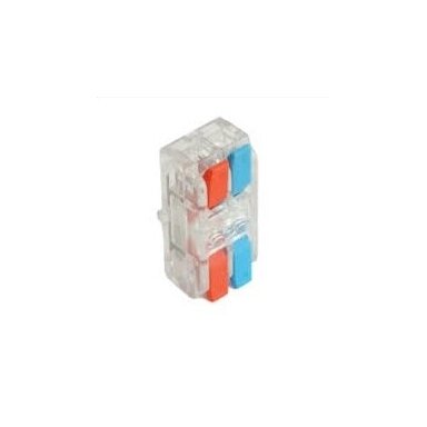 Universāla krimpējama savienojuma spailīte, 4 vietas | 2+2 | 32A | maks. 4 mm² Universāla krimpējama savienojuma spailīte, 4 vietas | 2+2 | 32A | maks. 4 mm²
