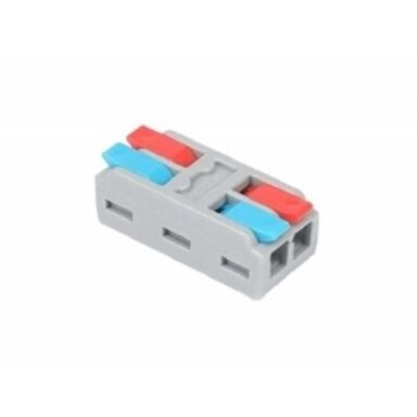 Universāla krimpējama savienojuma spailīte, 4 vietas | 2+2 | 32A | maks. 4 mm²