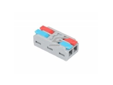 Universalus užspaudžiamas sujungimo gnybtas 4 vietų | 2+2 | 32A | maks. 4mm² 1 Universalus užspaudžiamas sujungimo gnybtas 4 vietų | 2+2 | 32A | maks. 4mm² 1