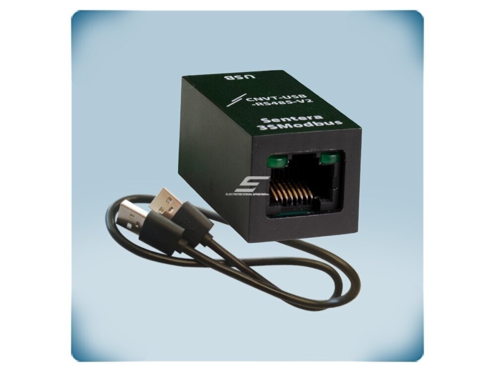 USB–Modbus RTU (RS485) keitiklio rinkinys su kabeliais | USB 2.0 | RJ45 | 5VDC per USB | IP30 | Sentera Controls | CNVT-USB-RS485-SET 1 USB–Modbus RTU (RS485) keitiklio rinkinys su kabeliais | USB 2.0 | RJ45 | 5VDC per USB | IP30 | Sentera Controls | CNVT-USB-RS485-SET 1