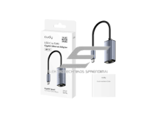 Tinklo adapteris | laidinio Gigabit Ethernet tinklo prijungimas | 1Gbps greitis | suderinamas su Windows, macOS, Linux, Android | CUDY UE10C 1