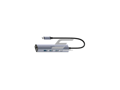 USB Type-C 3.0 šakotuvas | įrenginių jungčių išplėtimas | 3× USB-A 3.2 Gen1 | suderinamas su Windows, macOS, Android, ChromeOS | CUDY UH605 USB Type-C 3.0 šakotuvas | įrenginių jungčių išplėtimas | 3× USB-A 3.2 Gen1 | suderinamas su Windows, macOS, Android, ChromeOS | CUDY UH605