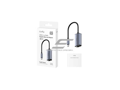 Tinklo adapteris | laidinio Gigabit Ethernet tinklo prijungimas | 1Gbps greitis | suderinamas su Windows, macOS, Linux, Android | CUDY UE10C Tinklo adapteris | laidinio Gigabit Ethernet tinklo prijungimas | 1Gbps greitis | suderinamas su Windows, macOS, Linux, Android | CUDY UE10C