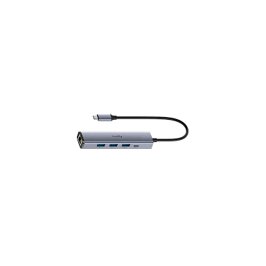 USB Type-C 3.0 Hub | Device connection expansion | 3× USB-A 3.2 Gen1 | Compatible with Windows, macOS, Android, ChromeOS | CUDY UH605