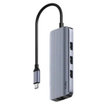USB Type-C 3.0 Hub | 6-in-1 | Compatible with Windows, macOS, Android, ChromeOS | CUDY UH606