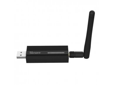 Valdiklis | USB | 5VDC | juodas | Zigbee 3.0 | SONOFF | ZBDongle-E Plus | 6920075777659