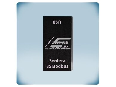 USB–Modbus RTU (RS485) keitiklis | USB 2.0 | RJ45 | 5VDC per USB | IP30 | Sentera Controls | CNVT-USB-RS485-V2 1