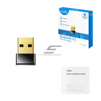 Bluetooth USB adapter | stable wireless connection with various devices | Bluetooth 5.3 | USB 2.0 | wide Windows compatibility 2 Bluetooth USB adapter | stable wireless connection with various devices | Bluetooth 5.3 | USB 2.0 | wide Windows compatibility 2