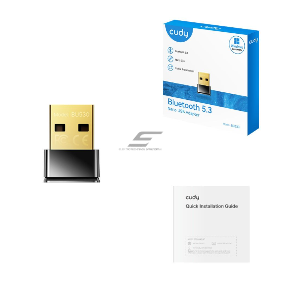 Bluetooth USB adapter | stable wireless connection with various devices | Bluetooth 5.3 | USB 2.0 | wide Windows compatibility 2