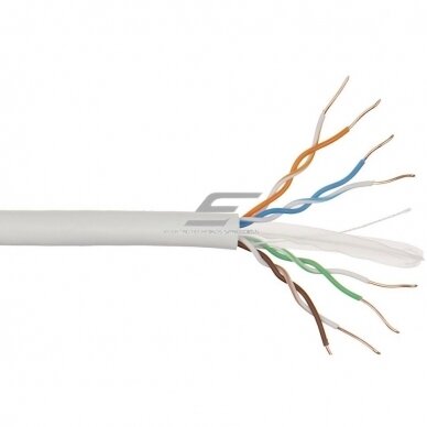 UTP kabelis | CAT6 | 4x2x24 AWG | neekranēts | varš | iekštelpām | balts | Dahua UTP kabelis | CAT6 | 4x2x24 AWG | neekranēts | varš | iekštelpām | balts | Dahua