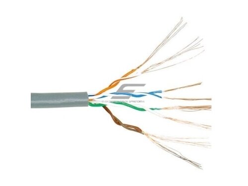 UTP Kabelis | CAT5e | 4x2x0,46 | neekranuotas | varinis | viengyslis | vidaus sąlygoms | 1m | pilkas | Lanberg | LCU5-10CC-0305-S | 5901969406306