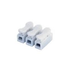 Crimp splice connector for solid conductor | 3 position | 10A | max 4 mm² 1 Crimp splice connector for solid conductor | 3 position | 10A | max 4 mm² 1