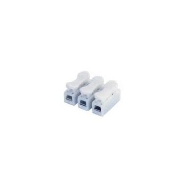 Uzs­piežams savienojuma spailis cietam vadam | 3 vietas | 32A | līdz 4 mm²