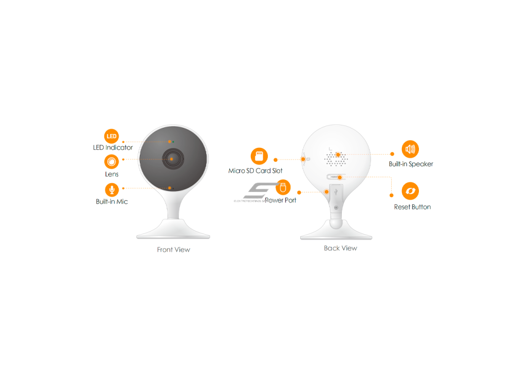 Išmani | belaidė vaizdo stebėjimo IP kamera 2MP | cube | Wi-Fi | Cue 2-A IPC-C22EP-A | IMOU 4 Išmani | belaidė vaizdo stebėjimo IP kamera 2MP | cube | Wi-Fi | Cue 2-A IPC-C22EP-A | IMOU 4