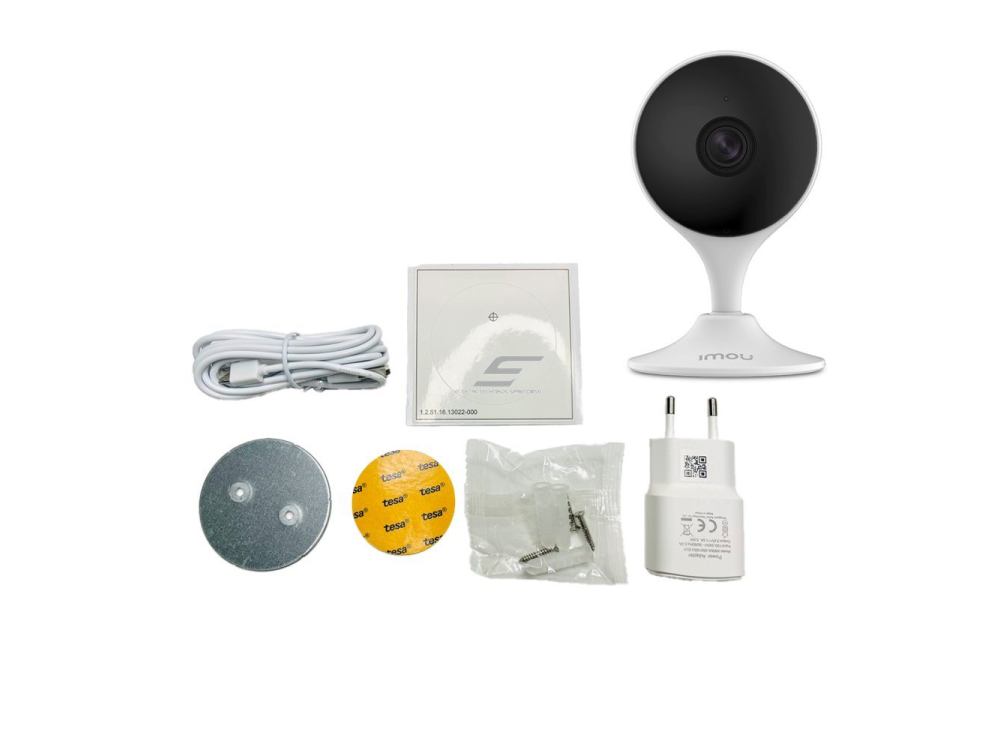 Išmani | belaidė vaizdo stebėjimo IP kamera 2MP | cube | Wi-Fi | Cue 2-A IPC-C22EP-A | IMOU 5 Išmani | belaidė vaizdo stebėjimo IP kamera 2MP | cube | Wi-Fi | Cue 2-A IPC-C22EP-A | IMOU 5