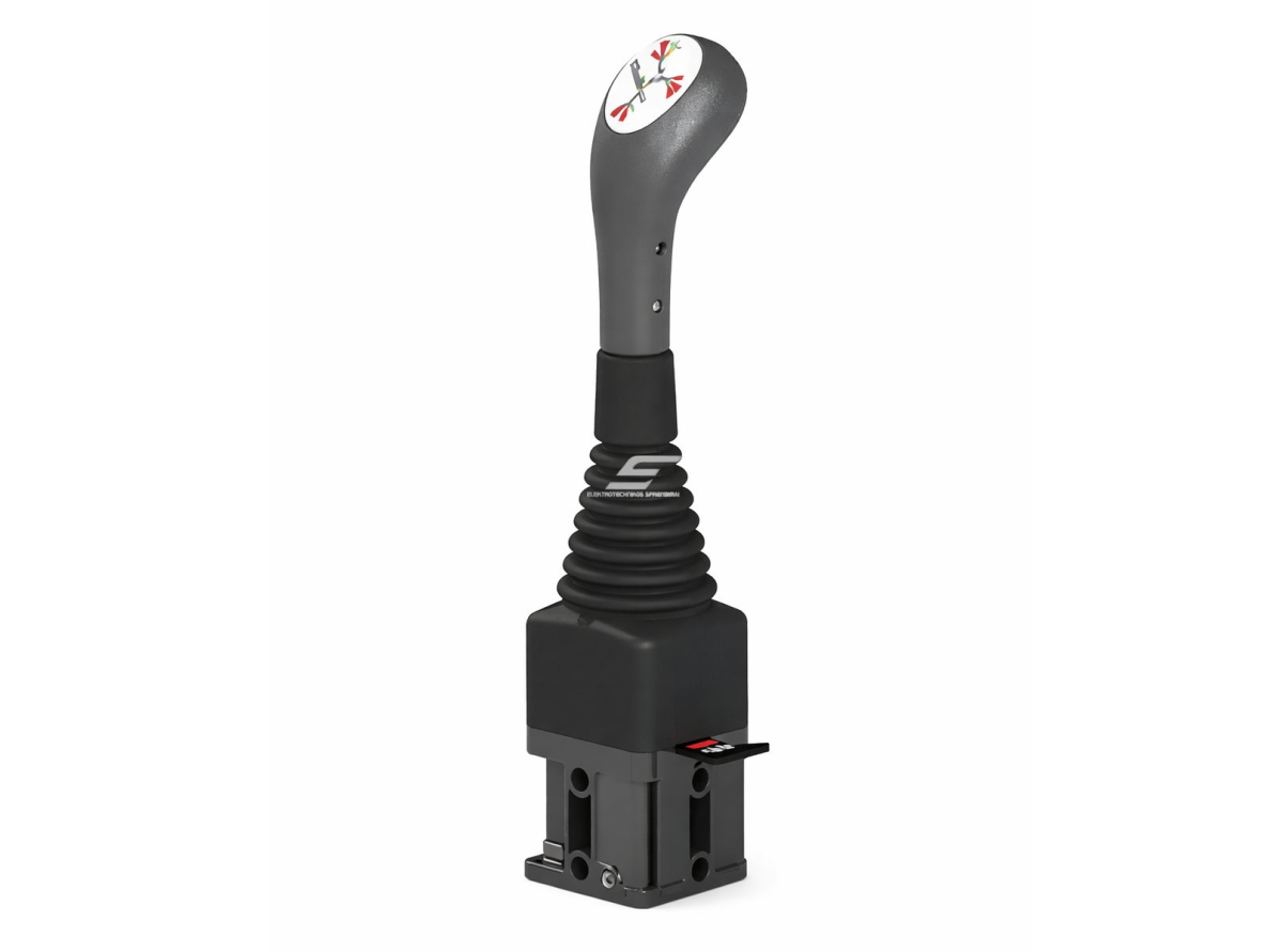 Hidraulinė valdymo vairalazdė (Joystick) | 2m kabelis | 2 krypčių | P40 / P80 hidrauliniams vožtuvams | krautuvams | manipuliatoriams Hidraulinė valdymo vairalazdė (Joystick) | 2m kabelis | 2 krypčių | P40 / P80 hidrauliniams vožtuvams | krautuvams | manipuliatoriams