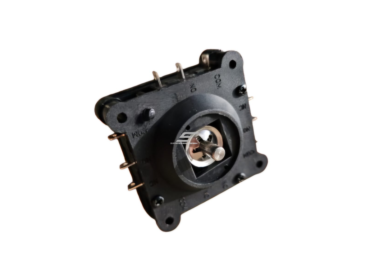 Vairalazdė | joystick | 4 kryptys | 5A | 10kΩ | 4NO+NC | D22 1 Vairalazdė | joystick | 4 kryptys | 5A | 10kΩ | 4NO+NC | D22 1