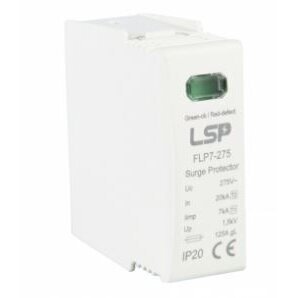 Wymienny moduł ogranicznika T1+T2 | Iimp 7 kA | Imax 50 kA | Uc 275 V | LSP FLP7-275/0