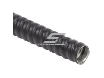 Gofruotas gumuotas metalinis vamzdis | D10mm | po 20m | su viela | metalas | elektros instaliacijai | juodas | 1m | IEK | CMP10-10-020 | 4606056518320 Gofruotas gumuotas metalinis vamzdis | D10mm | po 20m | su viela | metalas | elektros instaliacijai | juodas | 1m | IEK | CMP10-10-020 | 4606056518320