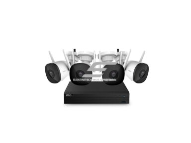 Išmanus | vaizdo stebėjimo IP kamerų komplektas | 4 Bullet kameros 2MP | 1TB NVR įrašymo įrenginys | 4 kanalų | IP67 | Wi-Fi | KIT/NVR1104HS-W-S2/4-F22 IMOU Išmanus | vaizdo stebėjimo IP kamerų komplektas | 4 Bullet kameros 2MP | 1TB NVR įrašymo įrenginys | 4 kanalų | IP67 | Wi-Fi | KIT/NVR1104HS-W-S2/4-F22 IMOU