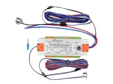 Išmanus laiptų apšvietimo valdiklis su 2 judesio jutikliais PIR LED juostoms | 12V/24VDC | 32 kanalai