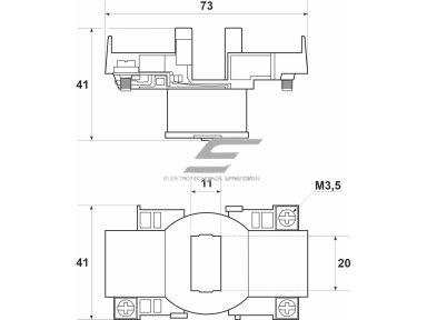Valdymo ritė kontaktoriui | magnetiniam paleidėjui | 110V | FC1 Promfactor Baltic RITFC1110 Valdymo ritė kontaktoriui | magnetiniam paleidėjui | 110V | FC1 Promfactor Baltic RITFC1110