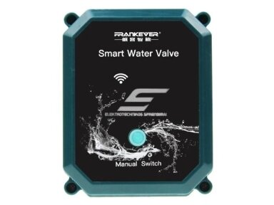 Išmanus vandens sklendės valdiklis | DN15 | 5VDC | IP67 | augalų laistymui | Zigbee