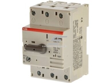 Variklio apsauga | automatinis jungiklis | 1.0–1.6A | ABB | MS225 Variklio apsauga | automatinis jungiklis | 1.0–1.6A | ABB | MS225