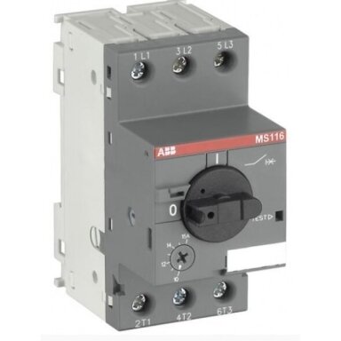 Motor protection | circuit breaker | 4-6.3A | 2.2kW | MS132-6.3 | ABB | 1SAM350000R1009 Motor protection | circuit breaker | 4-6.3A | 2.2kW | MS132-6.3 | ABB | 1SAM350000R1009