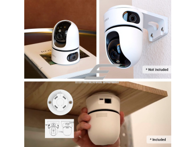 Išmani | belaidė vaizdo stebėjimo dviejų objektyvų IP kamera 8MP | PT | Wi-Fi | IPC-S2XP-8M0WED IMOU 3 Išmani | belaidė vaizdo stebėjimo dviejų objektyvų IP kamera 8MP | PT | Wi-Fi | IPC-S2XP-8M0WED IMOU 3