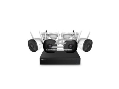 Išmanus | vaizdo stebėjimo IP kamerų komplektas | 4 Bullet kameros 2MP | 1TB NVR įrašymo įrenginys | 4 kanalų | IP67 | Wi-Fi | KIT/NVR1104HS-W-S2/4-F22 IMOU Išmanus | vaizdo stebėjimo IP kamerų komplektas | 4 Bullet kameros 2MP | 1TB NVR įrašymo įrenginys | 4 kanalų | IP67 | Wi-Fi | KIT/NVR1104HS-W-S2/4-F22 IMOU