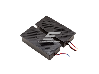 Garso kolonėlės veidrodžiui | Bluetooth 5.0 | 12V | 9W | juodos | IP54 | 2vnt. Garso kolonėlės veidrodžiui | Bluetooth 5.0 | 12V | 9W | juodos | IP54 | 2vnt.