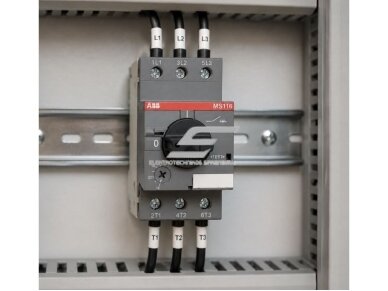 Variklio apsauga | automatinis jungiklis | 4-6,3 A | 2,2 kW | MS132-6.3 | ABB | 1SAM350000R1009 2