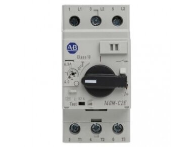 Variklio apsauga | automatinis jungiklis | 6,3-10A | 4kW | Allen Bradley | 140M-C2E-C10 1