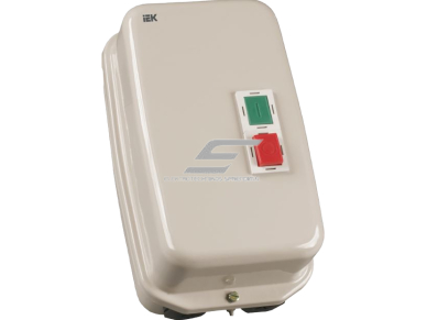 Variklio paleidimo kontaktorius su šilumine rėle ir dėžute bei valdymo mygtukais | 3NO | 18,5kW | 40А | 380VAC | IP54 | IEK | KMI 34062 | 4606056096118 Variklio paleidimo kontaktorius su šilumine rėle ir dėžute bei valdymo mygtukais | 3NO | 18,5kW | 40А | 380VAC | IP54 | IEK | KMI 34062 | 4606056096118