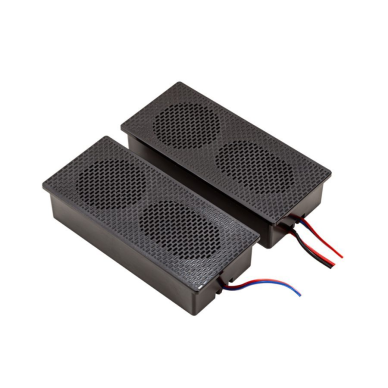 Mirror speakers | Bluetooth 5.0 | 24V | 9W | black | IP54 | 2 pcs. Mirror speakers | Bluetooth 5.0 | 24V | 9W | black | IP54 | 2 pcs.