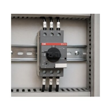 Mootorikaitse | circuit breaker | 4-6,3A | 2,2kW | MS132-6.3 | ABB | 1SAM350000R1009 2 Mootorikaitse | circuit breaker | 4-6,3A | 2,2kW | MS132-6.3 | ABB | 1SAM350000R1009 2