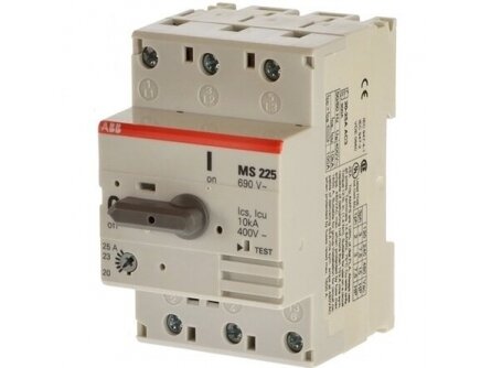 Variklio apsauga | automatinis jungiklis | 1.0–1.6A | ABB | MS225