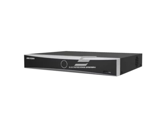 Vaizdo įrašymo įrenginys (NVR) | 4 kanalai | 4K | 1 HDD iki 10 TB | H.265+ | AcuSense | Hikvision DS-7604NXI-K1