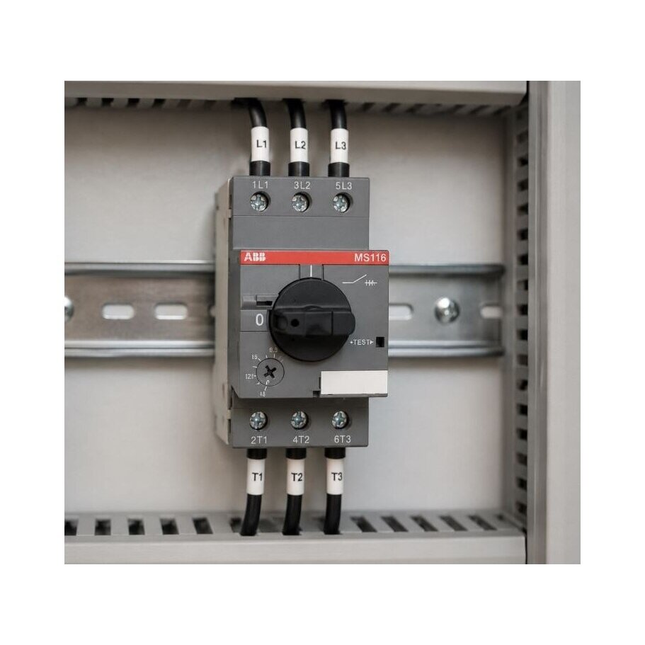 Mootorikaitse | circuit breaker | 4-6,3A | 2,2kW | MS132-6.3 | ABB | 1SAM350000R1009 2