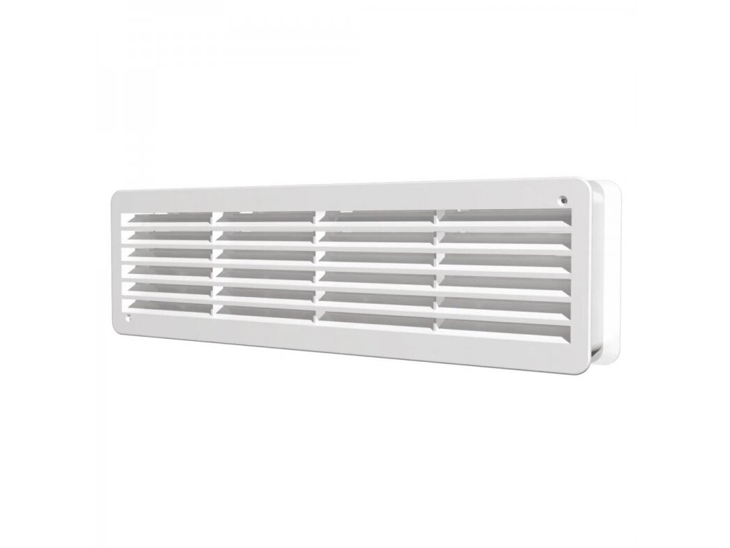 Ventiliacijos grotelės | vėdinimo sistemoms | 450x131mm | nuimamos | balta spalva | 4513IP Ventiliacijos grotelės | vėdinimo sistemoms | 450x131mm | nuimamos | balta spalva | 4513IP