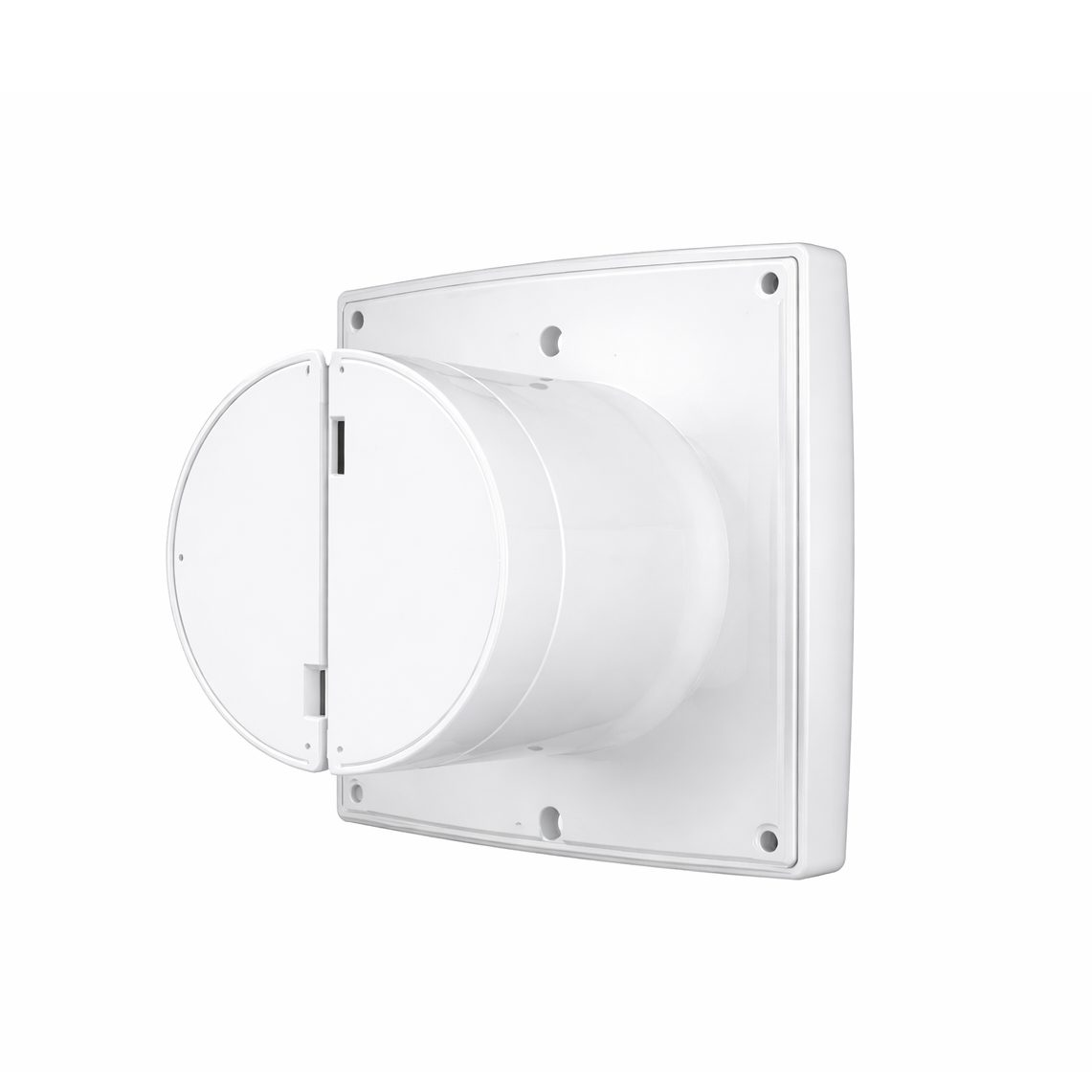 Wentylator osiowy wyciągowy z timerem | D100 | 220V | 160x140x76 mm | tworzywo sztuczne | kolor biały | IPX4 1